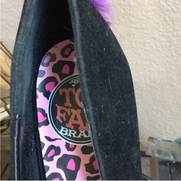 * Copy * Too Fast Leopard Kitty Heel size 8 - Picture 5 of 9